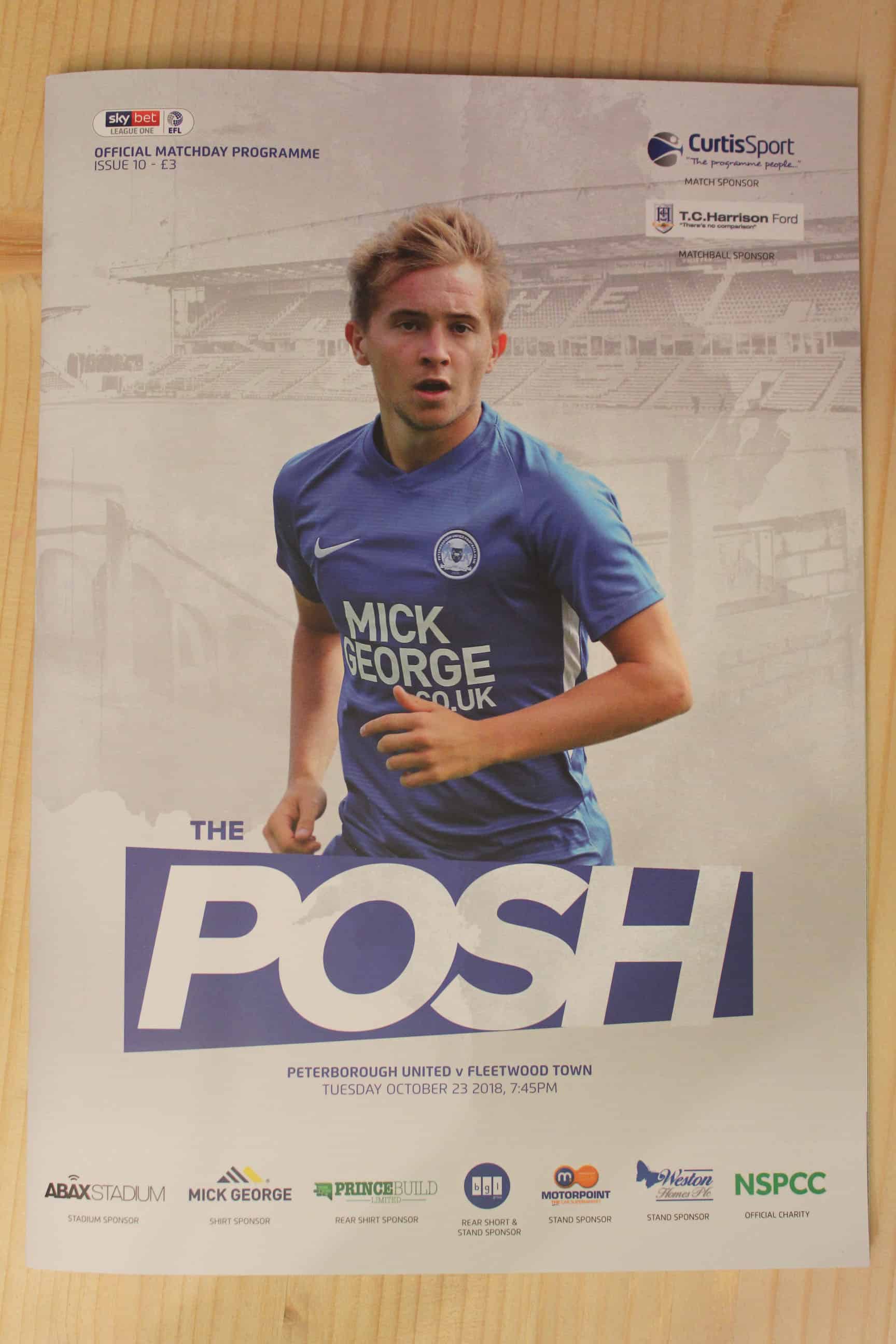 Peterborough United FC v Fleetwood Town FC